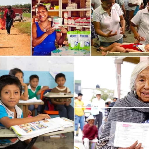 Asistencia social en México 2022.