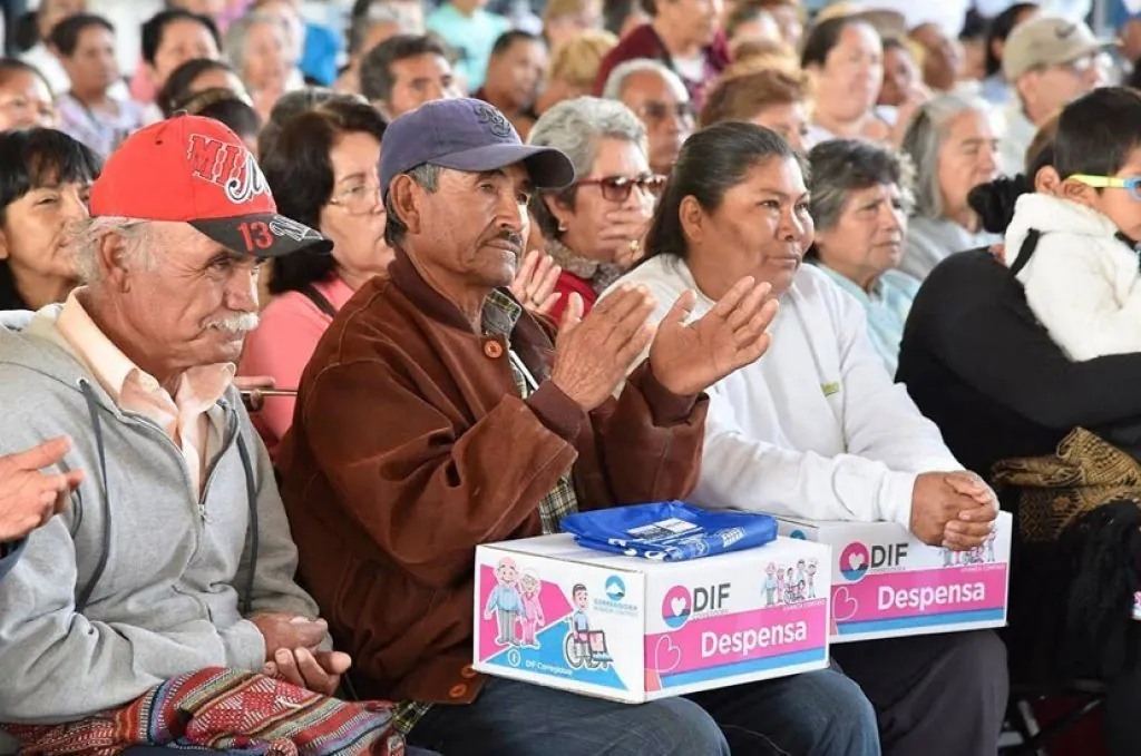 Despensas para adultos mayores